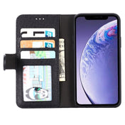 For iPhone 11 Pro GEBEI Top-grain Leather Horizontal Flip Protective Case with Holder & Card Slots & Wallet & Photo Frame(Black) Eurekaonline