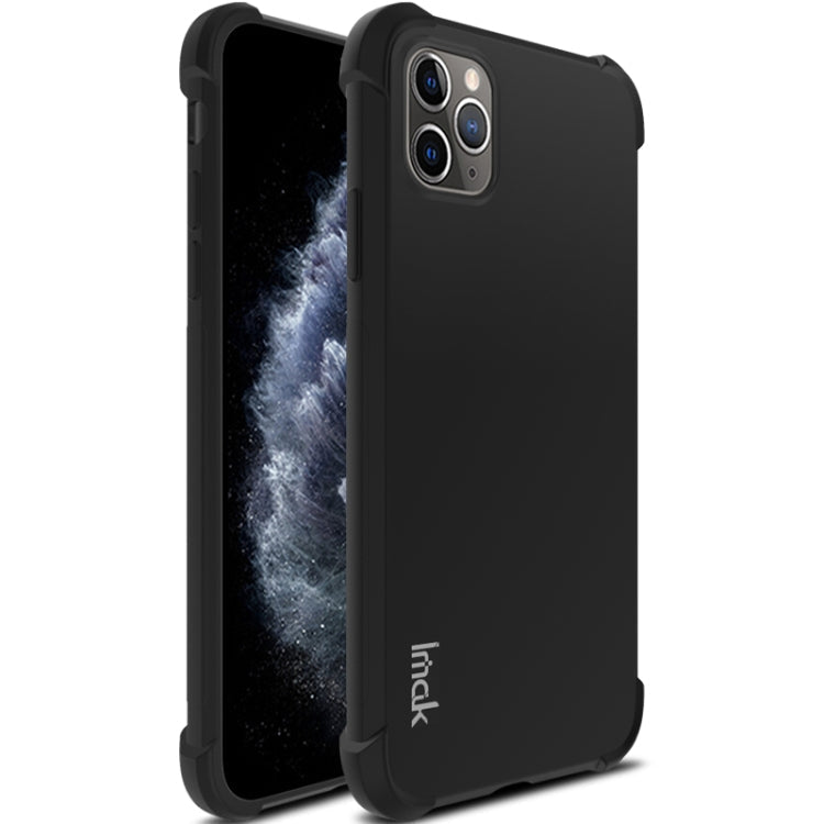 For iPhone 11 Pro IMAK All-inclusive Shockproof Airbag TPU Case, with Screen Protector(Black) Eurekaonline