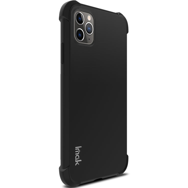 For iPhone 11 Pro IMAK All-inclusive Shockproof Airbag TPU Case, with Screen Protector(Black) Eurekaonline