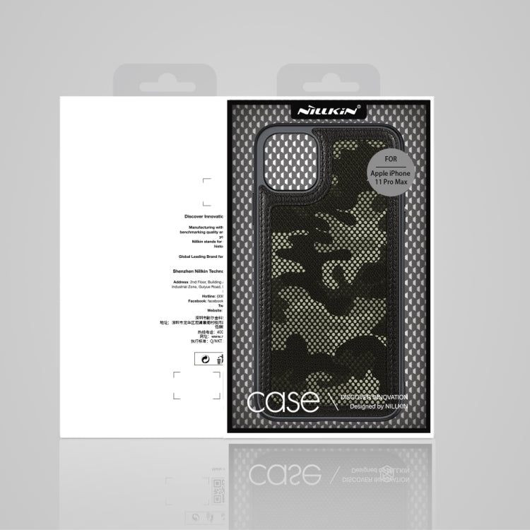 For iPhone 11 Pro Max NILLKIN Camo Shockproof Protective Case Eurekaonline