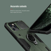 For iPhone 11 Pro Max NILLKIN Shockproof CamShield Armor Protective Case with Invisible Ring Holder(Black) Eurekaonline