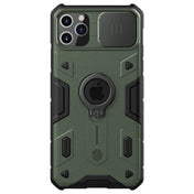 For iPhone 11 Pro Max NILLKIN Shockproof CamShield Armor Protective Case with Invisible Ring Holder(Green) Eurekaonline