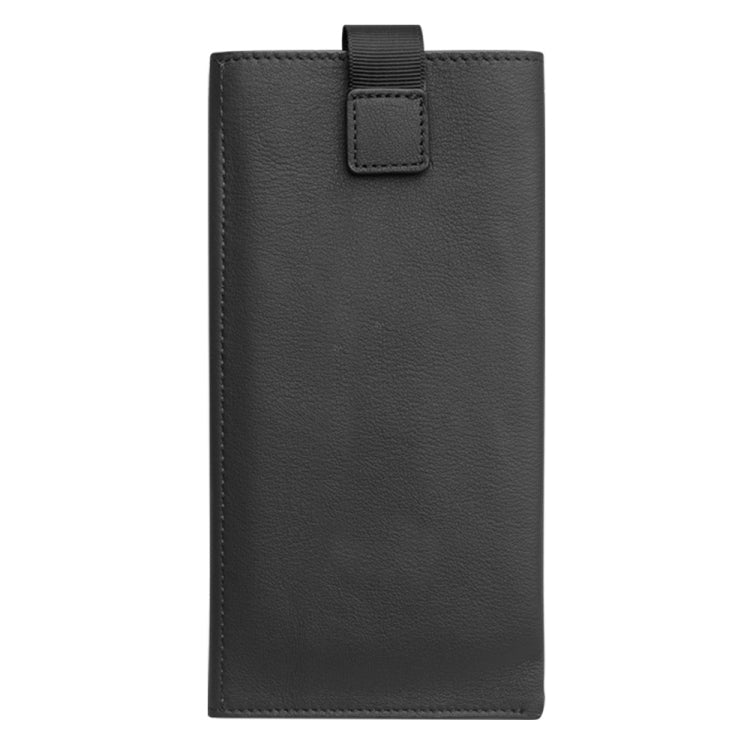 For iPhone 11 Pro Max QIALINO Nappa Texture Top-grain Leather Horizontal Flip Wallet Case with Card Slots(Black) Eurekaonline
