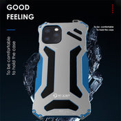 For iPhone 11 Pro Max R-JUST Shockproof Dustproof Armor Metal Protective Case(Black) Eurekaonline