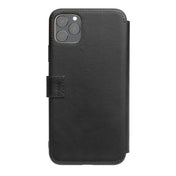 For iPhone 11 Pro QIALINO Business Magnetic Buckle Horizontal Flip Leather Case with Card Slots(Black) Eurekaonline