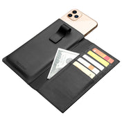 For iPhone 11 Pro QIALINO Nappa Texture Top-grain Leather Horizontal Flip Wallet Case with Card Slots(Black) Eurekaonline