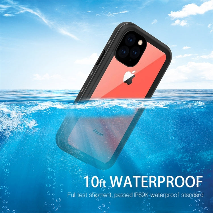 For iPhone 11 Pro RedPepper Shockproof Waterproof PC + TPU Protective Case(Black) Eurekaonline