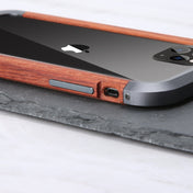 For iPhone 11 R-JUST Metal + Wood Frame Protective Case Eurekaonline