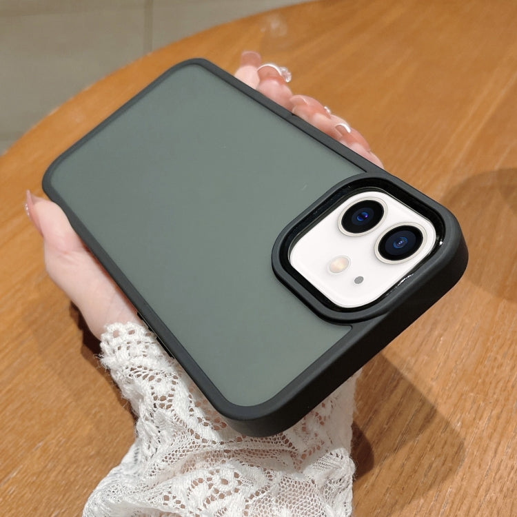 For iPhone 11 Shield Skin Feel PC + TPU Phone Case (Black) Eurekaonline