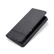 For iPhone 12 / 12 Pro AZNS Magnetic Calf Texture Horizontal Flip Leather Case with Card Slots & Holder & Wallet(Black) Eurekaonline