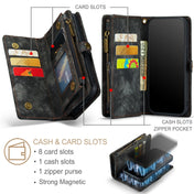 For iPhone 12 / 12 Pro CaseMe-008 Detachable Multifunctional Wallet Leather Phone Case (Black) Eurekaonline