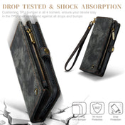 For iPhone 12 / 12 Pro CaseMe-008 Detachable Multifunctional Wallet Leather Phone Case (Black) Eurekaonline