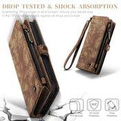 For iPhone 12 / 12 Pro CaseMe-008 Detachable Multifunctional Wallet Leather Phone Case (Brown) Eurekaonline