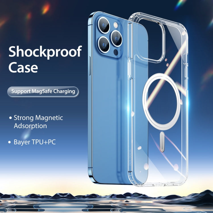 For iPhone 12 / 12 Pro DUX DUCIS Clin Mag Series Magsafe PC + TPU Phone Case(Transparent) Eurekaonline