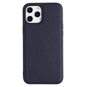 For iPhone 12 / 12 Pro GEBEI Full-coverage Shockproof Leather Protective Case(Blue) Eurekaonline