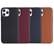 For iPhone 12 / 12 Pro GEBEI Full-coverage Shockproof Leather Protective Case(Red) Eurekaonline