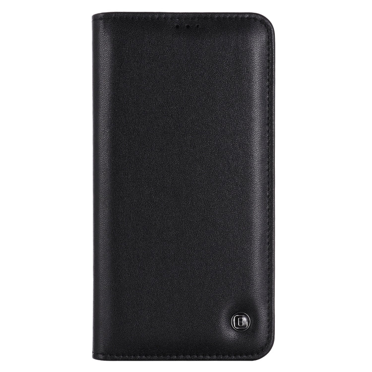  12 Pro GEBEI PU+TPU Horizontal Flip Protective Case with Holder & Card Slots(Black) Eurekaonline