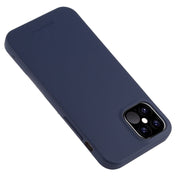 For iPhone 12 / 12 Pro GOOSPERY SOFT FEELING Liquid TPU Shockproof Soft Case(Navy Blue) Eurekaonline