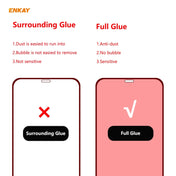 For iPhone 12 / 12 Pro Hat-Prince ENKAY 2 in 1 Clear TPU Soft Case Shockproof Cover + 0.26mm 9H 2.5D Full Glue Full Coverage Tempered Glass Protector Film Eurekaonline