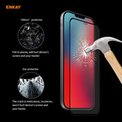 For iPhone 12 / 12 Pro Hat-Prince ENKAY 2 in 1 Clear TPU Soft Case Shockproof Cover + 0.26mm 9H 2.5D Full Glue Full Coverage Tempered Glass Protector Film Eurekaonline