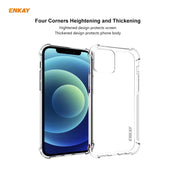 For iPhone 12 / 12 Pro Hat-Prince ENKAY 2 in 1 Clear TPU Soft Case Shockproof Cover + 0.26mm 9H 2.5D Tempered Glass Protector Film Eurekaonline