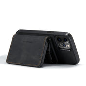 For iPhone 12 / 12 Pro JEEHOOD Magnetic Zipper Horizontal Flip Leather Case with Holder & Card Slot & Wallet(Black) Eurekaonline