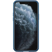 For iPhone 12 / 12 Pro NILLKIN Black Mirror Pro Series Camshield Full Coverage Dust-proof Scratch Resistant Phone Case(Blue) Eurekaonline