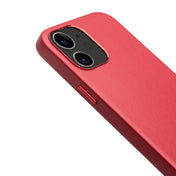 For iPhone 12 / 12 Pro QIALINO Shockproof Cowhide Leather Protective Case(Red) Eurekaonline