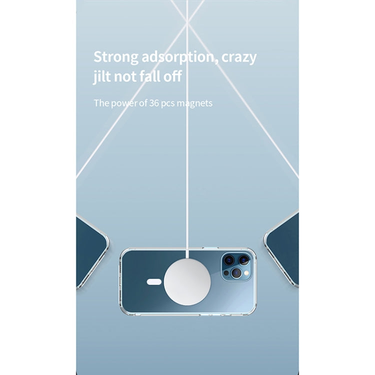 For iPhone 12 / 12 Pro TOTUDESIGN AA-160 Crystal Shield Series MagSafe Transparent Case Eurekaonline