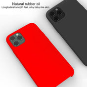 For iPhone 12 / 12 Pro Ultra-thin Liquid Silicone Protective Case(Black) Eurekaonline