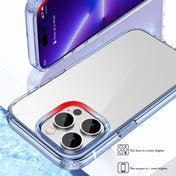 For iPhone 12 / 12 Pro iPAKY Shockproof PC + TPU Protective Phone Case(Transparent Black) Eurekaonline