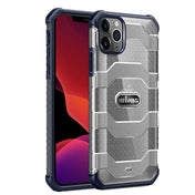 For iPhone 12 / 12 Pro wlons Explorer Series PC+TPU Protective Case(Navy Blue) Eurekaonline