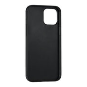 For iPhone 12 Denior Elastic Card Slot PU + TPU Phone Case(Grey) Eurekaonline