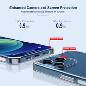 For iPhone 12 Hat-Prince ENKAY Clear TPU Shockproof Airbag Soft Case + Camera Lens Glass Film Eurekaonline