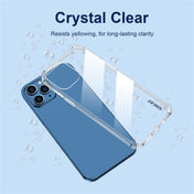 For iPhone 12 Hat-Prince ENKAY Clear TPU Shockproof Airbag Soft Case + Camera Lens Glass Film Eurekaonline