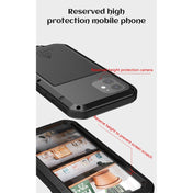 For iPhone 12 LOVE MEI Metal Shockproof Waterproof Dustproof Protective Case(Black) Eurekaonline