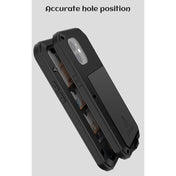 For iPhone 12 LOVE MEI Metal Shockproof Waterproof Dustproof Protective Case(Black) Eurekaonline