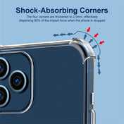 For iPhone 12 Pro Hat-Prince ENKAY Clear TPU Shockproof Airbag Soft Case + Camera Lens Glass Film Eurekaonline