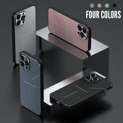 For iPhone 12 Pro R-JUST RJ-52 3-Line Style Metal TPU Shockproof Protective Case(Black) Eurekaonline