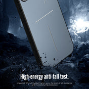 For iPhone 12 Pro R-JUST RJ-52 3-Line Style Metal TPU Shockproof Protective Case(Blue) Eurekaonline