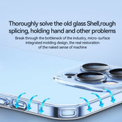 For iPhone 12 Pro SULADA Crytal Steel Series Diamond Glass + TPU Phone Case(Black) Eurekaonline