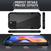 For iPhone 12 Pro iPAKY Thunder Series Aluminum alloy Shockproof Protective Case(Black) Eurekaonline
