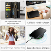 For iPhone 12 mini CaseMe-008 Detachable Multifunctional Wallet Leather Phone Case (Black) Eurekaonline