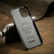 For iPhone 12 mini Fierre Shann Retro Oil Wax Texture PU Leather Case with Card Slots(Grey) Eurekaonline