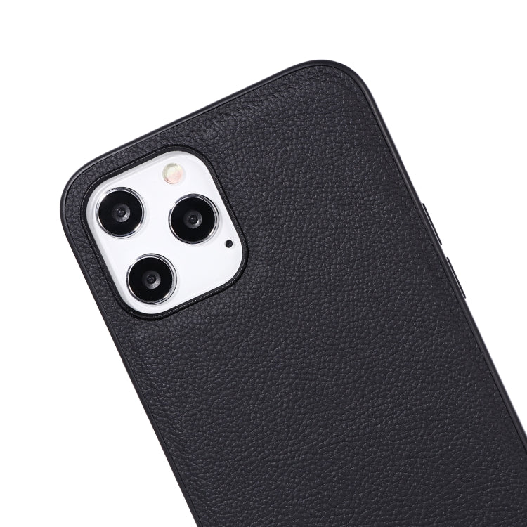 For iPhone 12 mini GEBEI Full-coverage Shockproof Leather Protective Case (Black) Eurekaonline