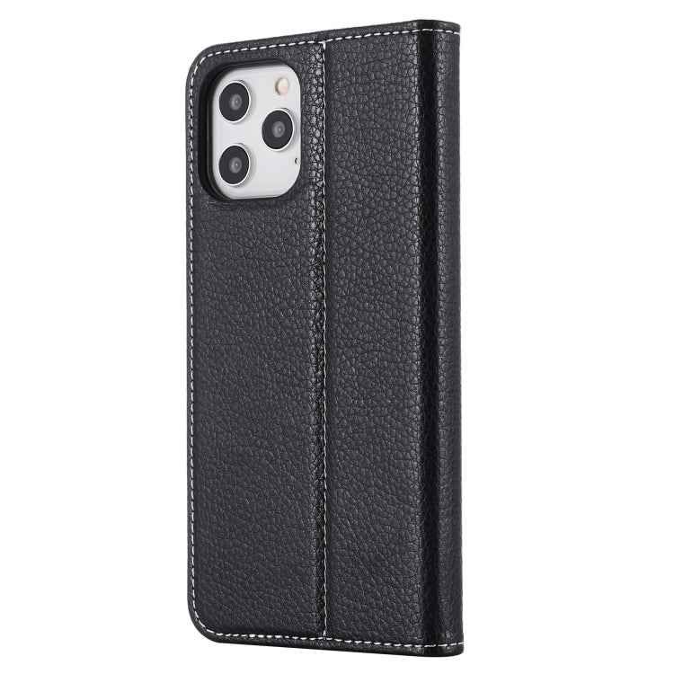 For iPhone 12 mini GEBEI PU+TPU Horizontal Flip Protective Case with Holder & Card Slots (Black) Eurekaonline