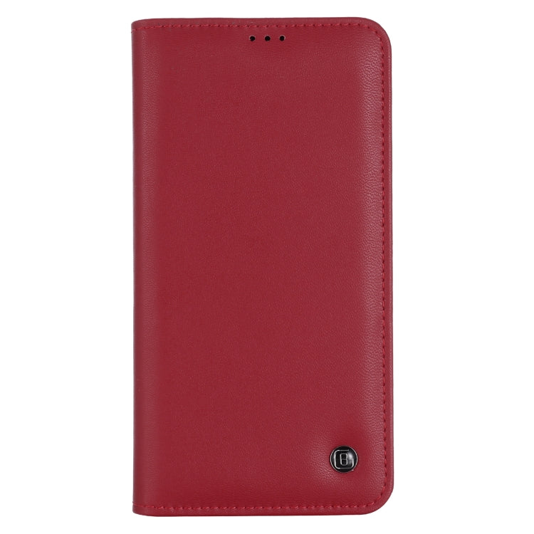For iPhone 12 mini GEBEI PU+TPU Horizontal Flip Protective Case with Holder & Card Slots (Red) Eurekaonline