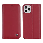 For iPhone 12 mini GEBEI PU+TPU Horizontal Flip Protective Case with Holder & Card Slots (Red) Eurekaonline