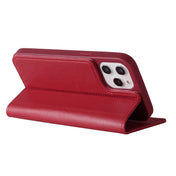 For iPhone 12 mini GEBEI PU+TPU Horizontal Flip Protective Case with Holder & Card Slots (Red) Eurekaonline