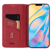 For iPhone 12 mini GEBEI PU+TPU Horizontal Flip Protective Case with Holder & Card Slots (Red) Eurekaonline